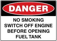 Flammable & No Smoking Sign - Available in Sign Material - PVC, ACM, ADHESIVE