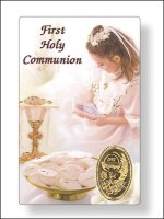 Prayer Card/Communion/Girl   (71942)
