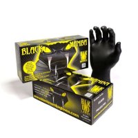 Black Mamba XL Nitrile Disposable 100 Gloves
