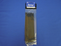 8 Inch/203mm Black Cable Tie - 50 Pack