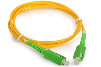 Patchkabel SC/APC8°-SC/APC8° Simplex G657A2 1,5M (2,8mm/Gelb)