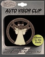 Car Visor/Luminous/Guardian Angel Daughter   (72795)