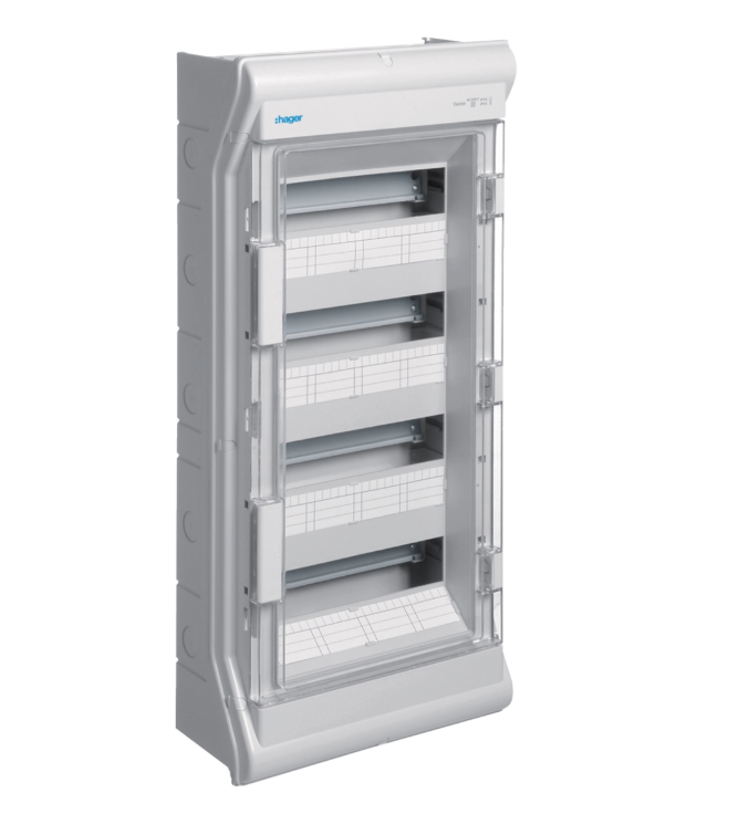 Hager Vector 4Row 48Mod IP65 Enclosure VE412Y