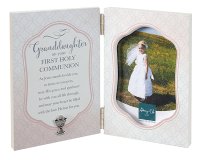 Communion Wood Photoframe/Granddaughter  (C46283)