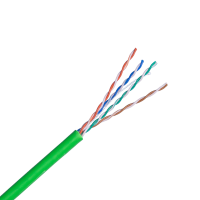 Cat5e UTP LSZH Cca Solid Cable Green      