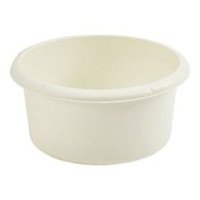 Small Round 26cm Washing Up Bowl (Cream)