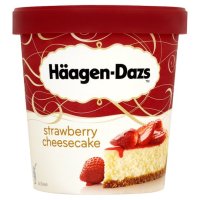 Ice Cream Strawberry Cheese Cake-Haagen Dazs-(8x500ml)