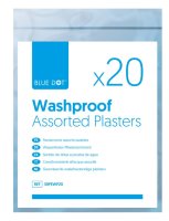 Washproof Hypoallergenic Plasters - Pink Assorted