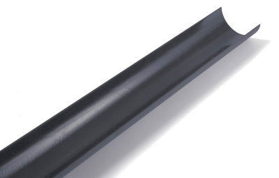 112mm Roundstyle Gutter Cast Iron Effect 4m