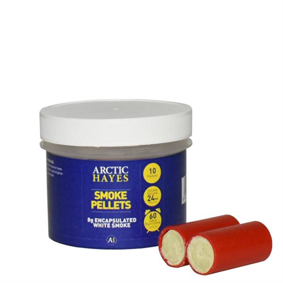 Arctic Hayes 8g Encapsulated White Smoke Pellets (10Pk) PH025