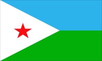 Djibouti Flag 1.5 Yard