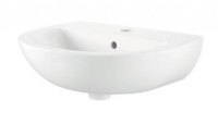 ROCA HAVANA 450 CLOAKROOM BASIN 1 TAPHOLE WHITE