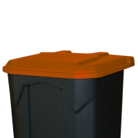 Pedal Bin Plastic Lid Only Brown 45L