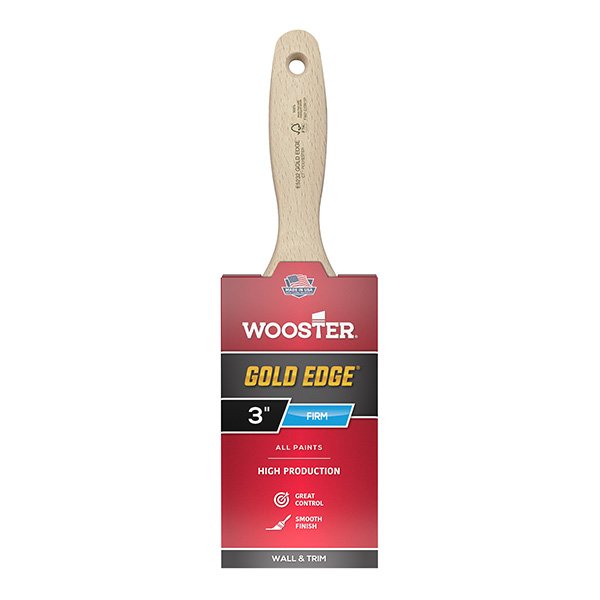 Wooster Gold Edge Varnish 3" Brush 