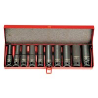 Signet 1/2in Drive Deep Impact Socket Set 10 pce 10-24mm