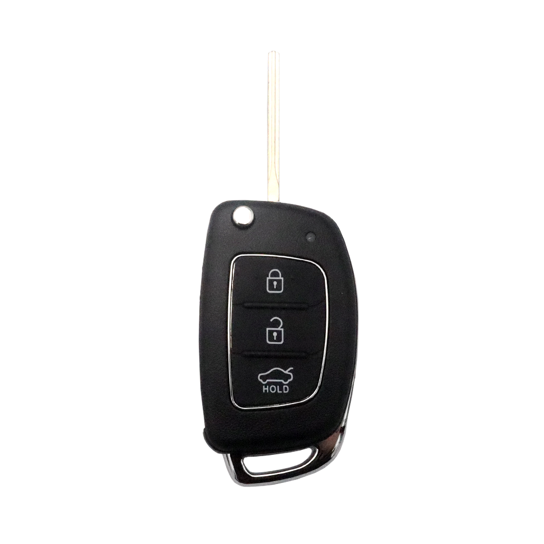 Hyundai Tucson/i10/i20/i40 3 Button Flip Remote Case TOY48