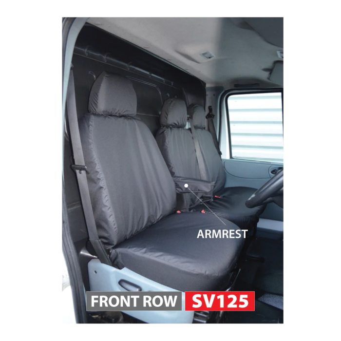 LVD V80 Seat Covers (Front Row 3 Seater) 2015-2020