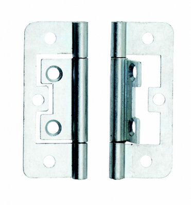 Dale Hardware Flush Hinge 63mm (x2) Dx40563