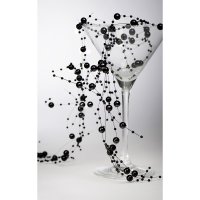 Black Pearl Bead Garland - 2m