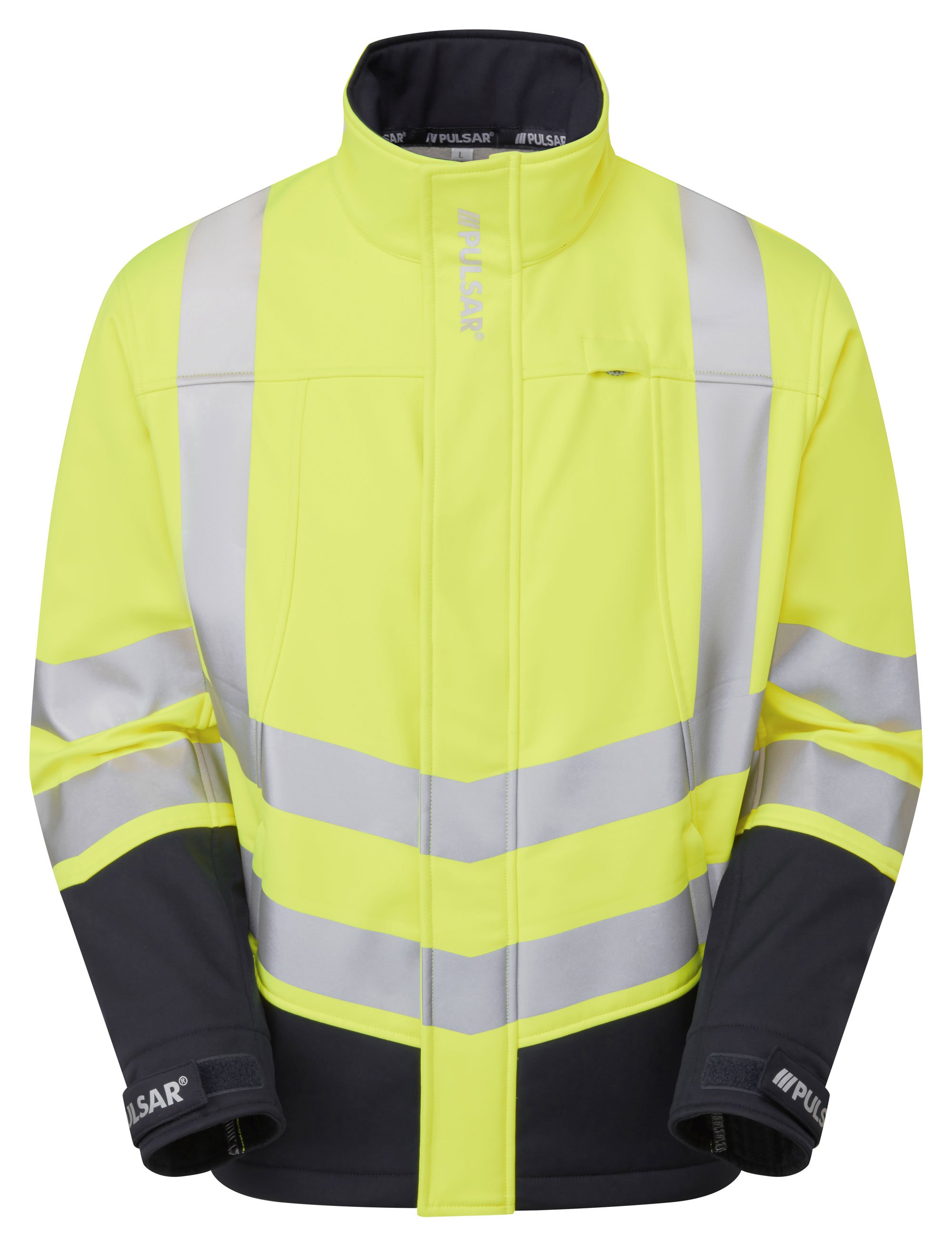 PULSAR&reg; PROTECT Two Tone Softshell Jacket Yellow/Navy