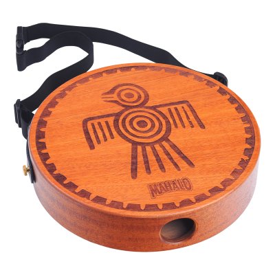 Mahalo Lap Top Cajon Bird Design with Strap & Bag