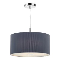 ZARAGOZA 3LT PENDANT - GREY 40CM