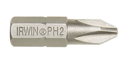 Irwin IRW10504331 Phillips Insert Bits PH2 25mm (Pack 10)