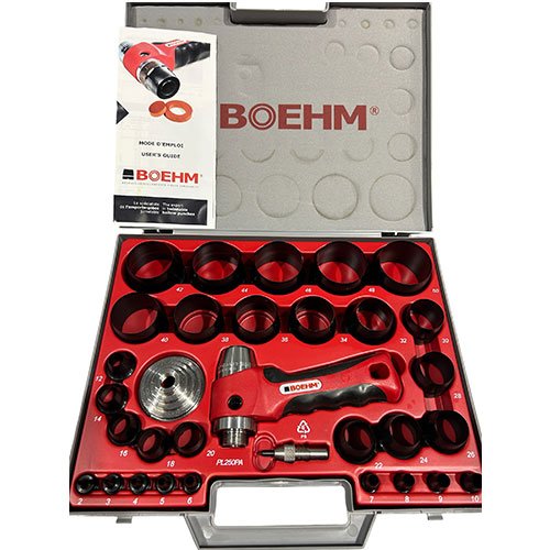 Boehm Metric Punch Set c/w shock