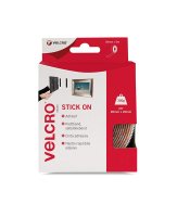 VELCRO WHITE TAPE 20MM X 5 MTR