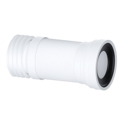 Viva Long Flexible Pan Connector (300 - 700mm) for 4" Pipe (110mm)