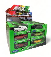 Vehicle assortment, die-cast. Set of 24