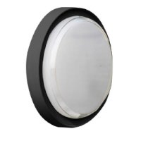 Vega 18w CCT PVC bulkhead IP65 - black