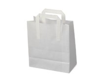 Paper Bag Small (SOS/White)-(My Choice)-(250x7x10.5"x9")"