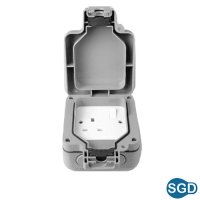 SGD SGDEOD1G | 1 GANG Outdoor Socket IP66