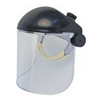 BLACK BROWGUARD+ 20CM POLYCARB VISOR