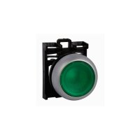 Eaton Illuminated PB flush green  216927 M22-DL-G