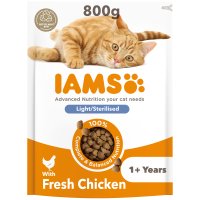 Iams Cat Light in Fat / Sterilised - Chicken 800g