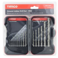 Metal Drill Bit Set HSS 1.5-10mm 15 Piece