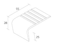 EQFSN1 Flexible Stair Nosing