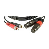 Klotz At-Cf0100 2 Female XLR -2 Phono 1M