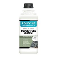 Polyvine Decorators Varnish Dead Flat 1L