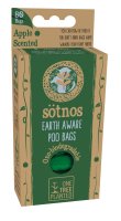 Sotnos Earth Aware Poo Bags 80 Bags (4 x 20 Bag Rolls) x 1