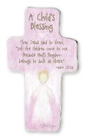 Artmetal Cross/Child Blessing Girl   (46344)