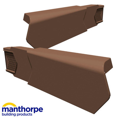 Dry Verge System Left Hand Brown