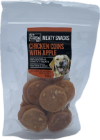 K9 Chew Co. Meaty Snacks Chicken Coins with Apple 100g x 1