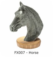 Horse Flex Figure 75mm (Silver & Gold)