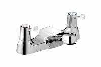 Bristan Lever Chrome Plated Bath Filler with Ceramic Disc Valves VAL2 BF C CD