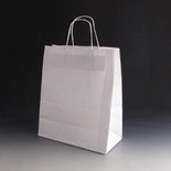 Medium white paper bag