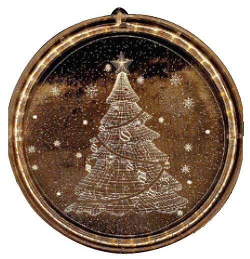 LED Christmas Tree Frame