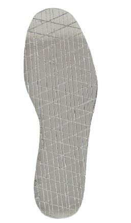 Thermal Aluminised Insoles - Grey One Size